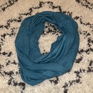 Teal Soft T-Shirt Jersey Infinity Scarf